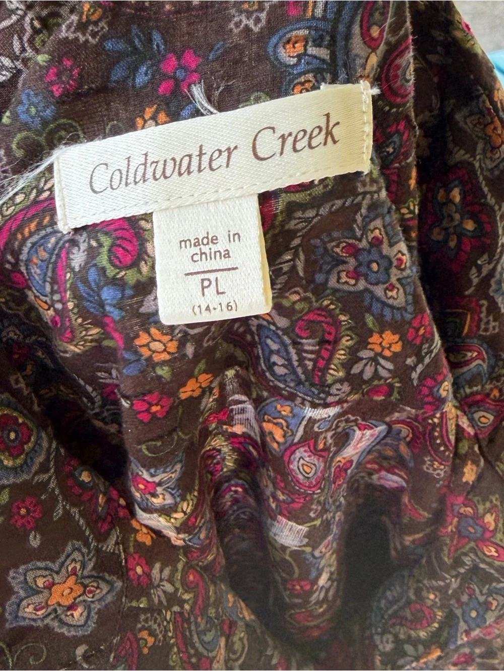 Coldwater Creek fit true